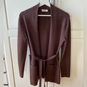 Babaton Rich Brown Knit Sweater